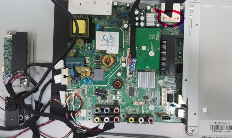 LED TV Mystery MTV – 2429LTA-2 – не включается | Remprof56 - Ремонт ...